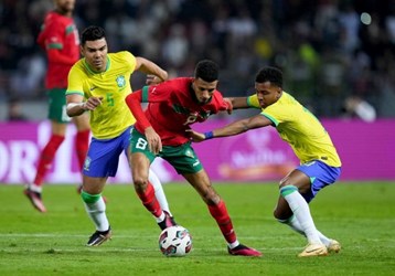 video Highlight : Morocco 2 - 1 Brazil (Giao hữu)